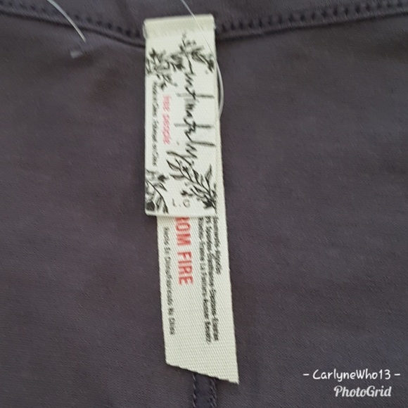 NWT Free People Easy Peasy Gray bodysuit L… - Picture 2 of 6